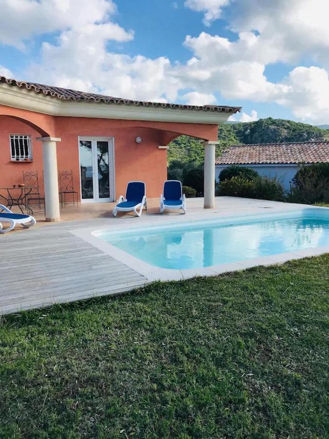 Superbe Villa Avec Piscine Vue Mer, Proche Plage Et Porticcio Pietrosella Екстер'єр фото