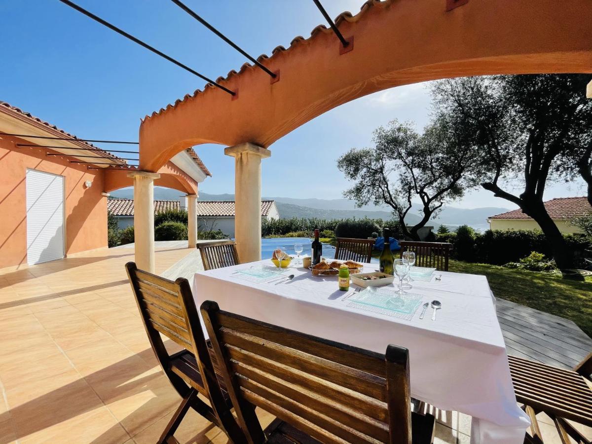 Superbe Villa Avec Piscine Vue Mer, Proche Plage Et Porticcio Pietrosella Екстер'єр фото